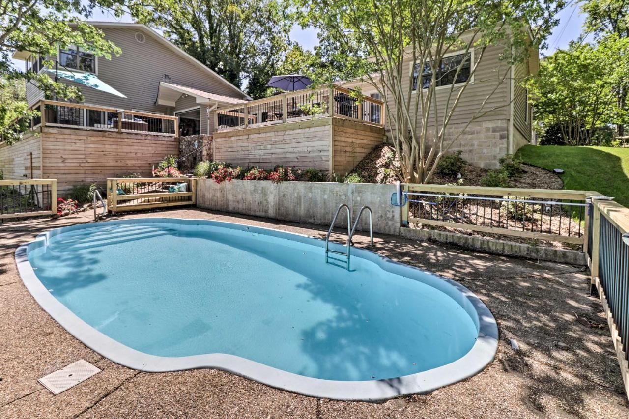 Luxury Hot Springs Oasis On Lake With Private Dock! Extérieur photo