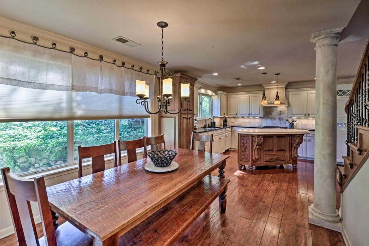 Luxury Hot Springs Oasis On Lake With Private Dock! Extérieur photo