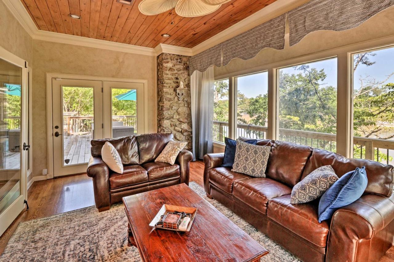 Luxury Hot Springs Oasis On Lake With Private Dock! Extérieur photo