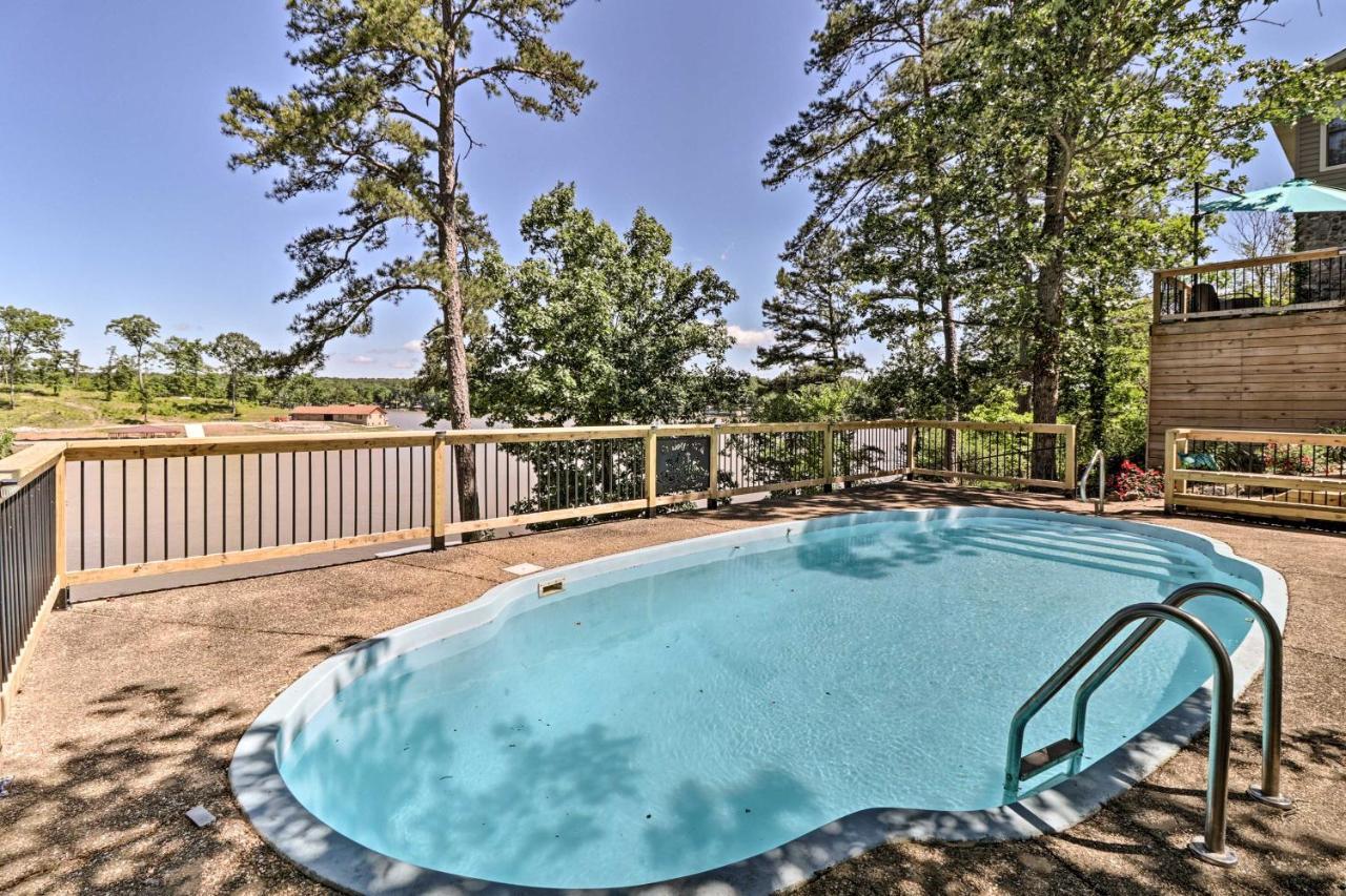 Luxury Hot Springs Oasis On Lake With Private Dock! Extérieur photo