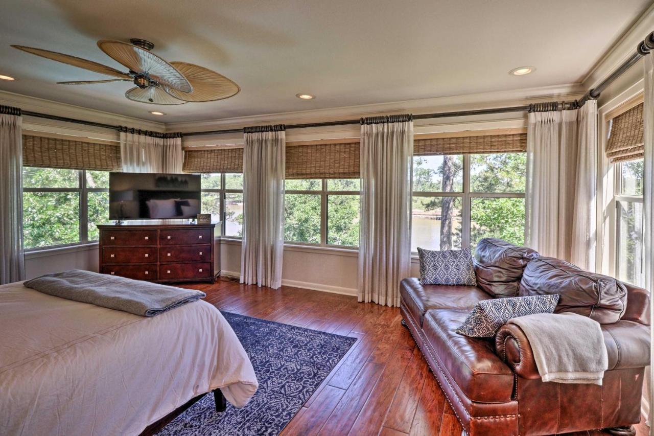 Luxury Hot Springs Oasis On Lake With Private Dock! Extérieur photo